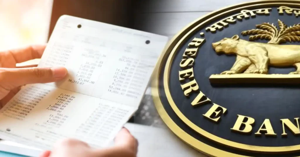 rbi new rules for bank account