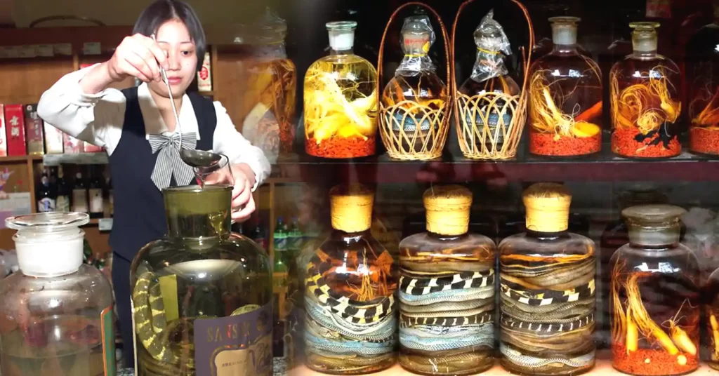 snake wine