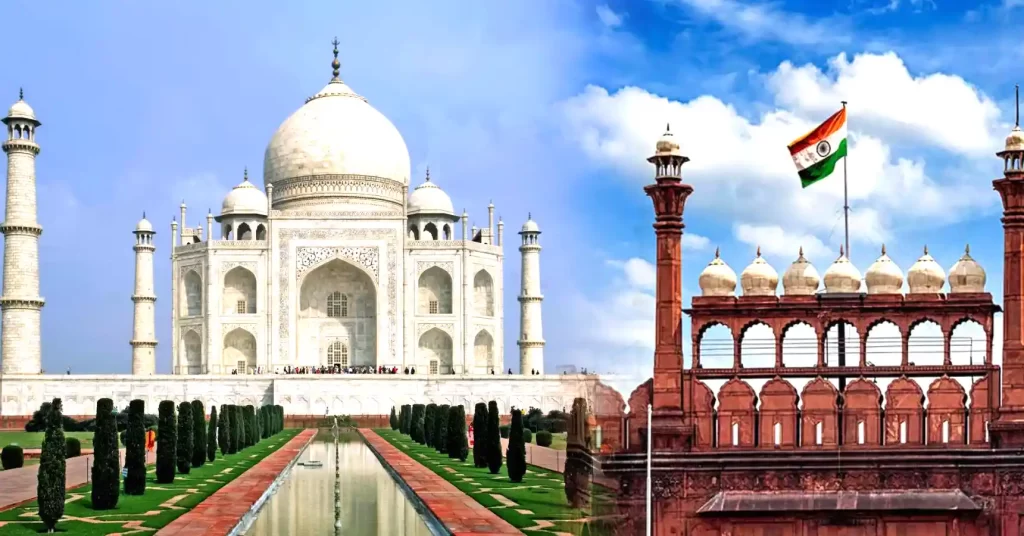 these five pillars were built by shahjahan