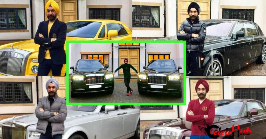 Indian resident of England Roben Singh have Many rolls royce and other luxary cars